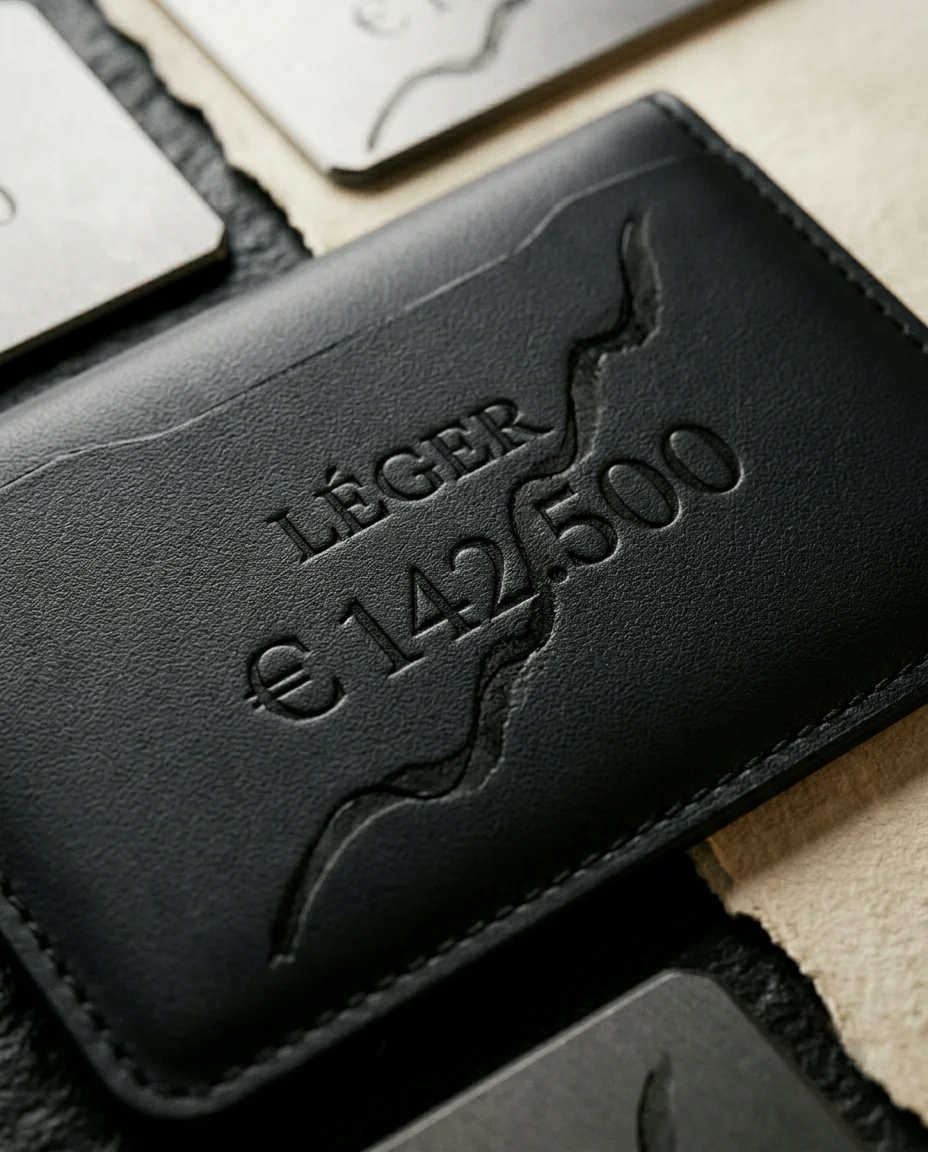 LÉGER leather welcome kit